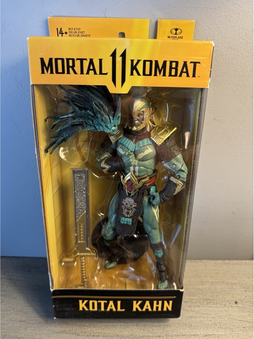 McFarlane Mortal Kombat 11 Kotal Kahn 7” Action Figure New in Box MK11